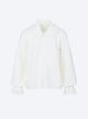 Blouse en maille col dentelle