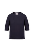top fin maille manches coudes
