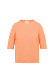 top fin maille manches coudes