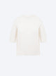 top fin maille manches coudes