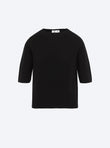 top fin maille manches coudes