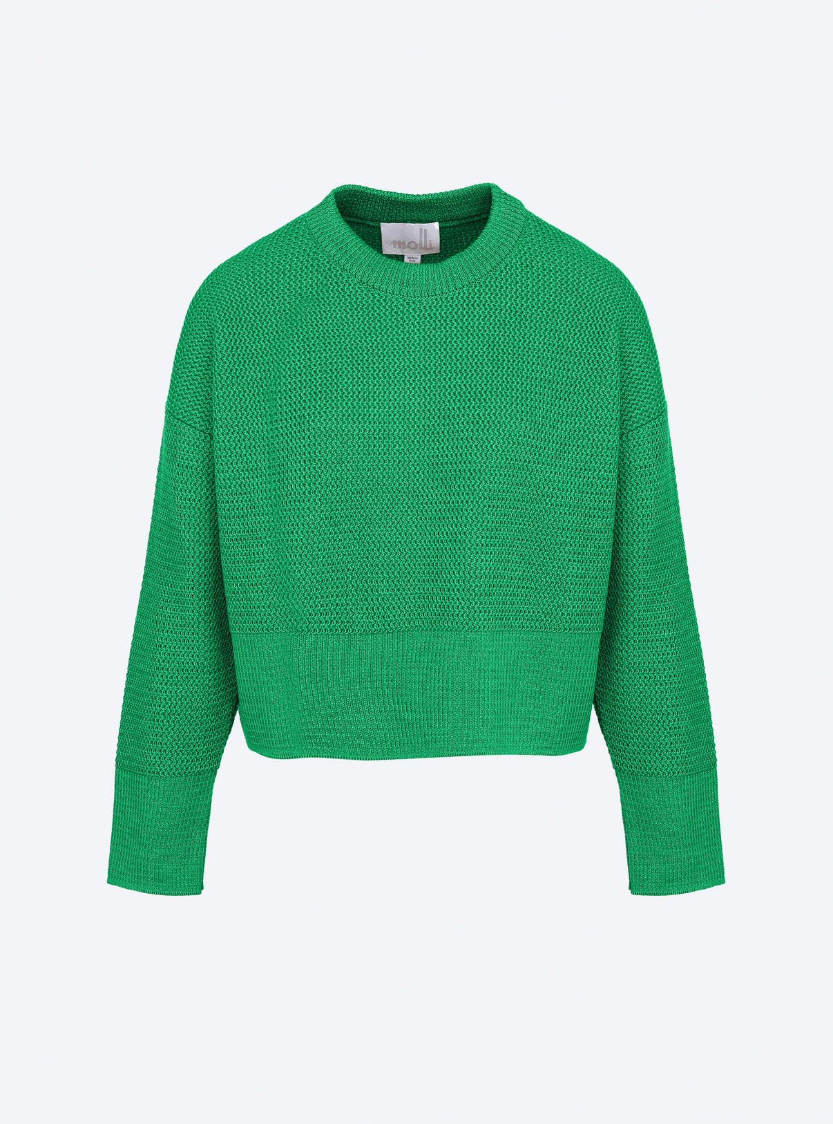 Pull court en maille ondulée - Molli