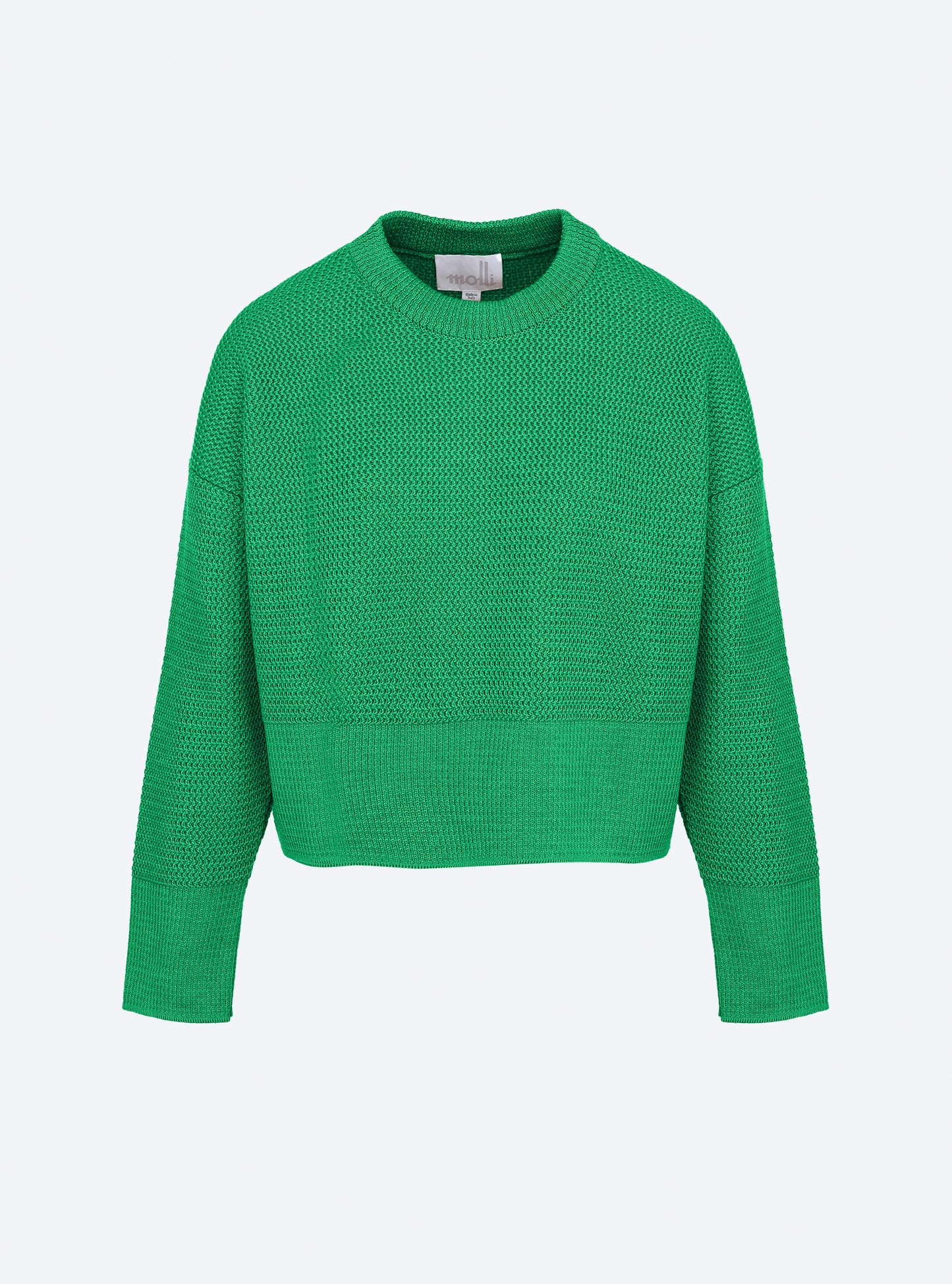 Pull court en maille ondulée - Molli