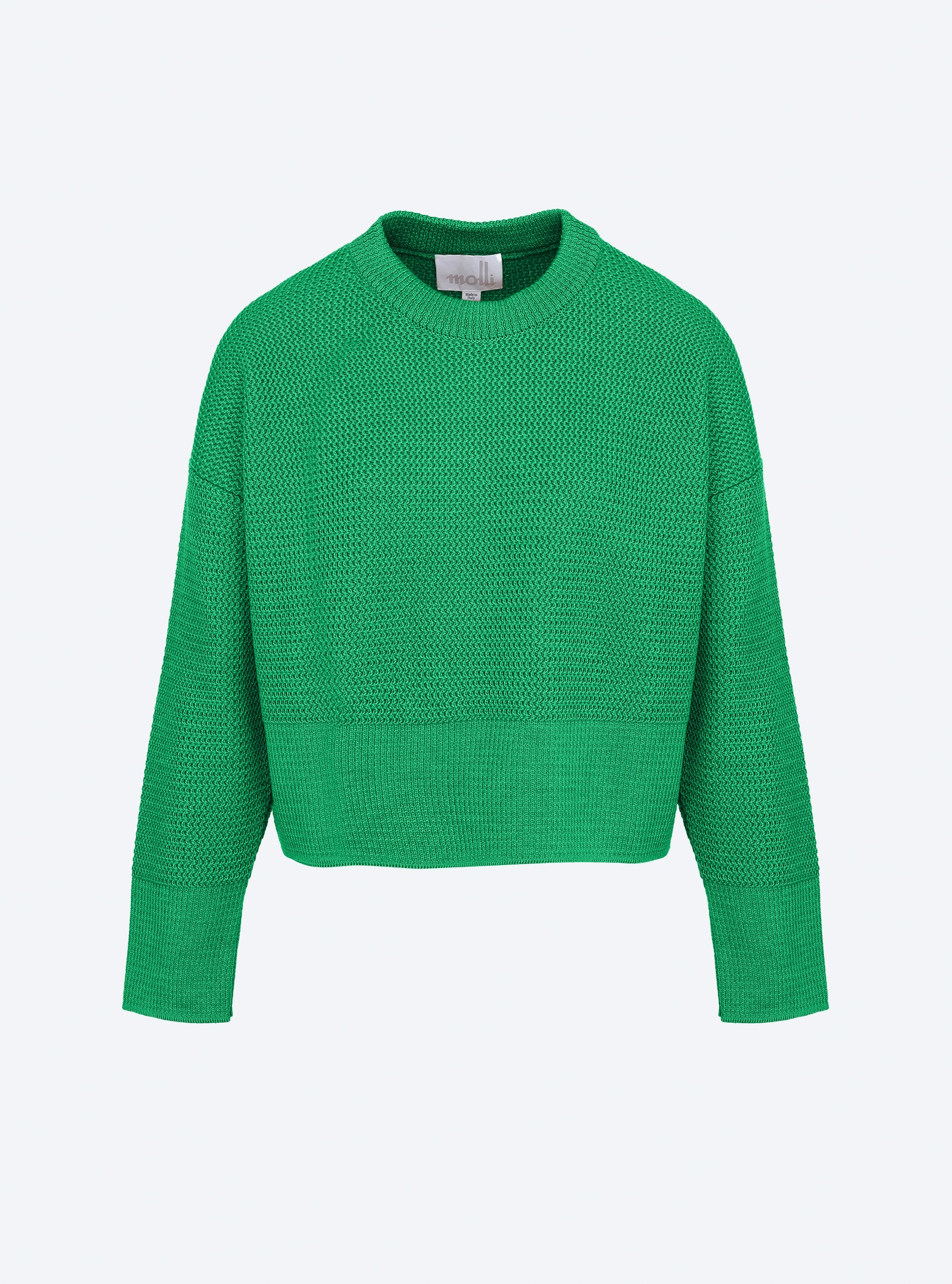 Pull court en maille ondulée - Molli