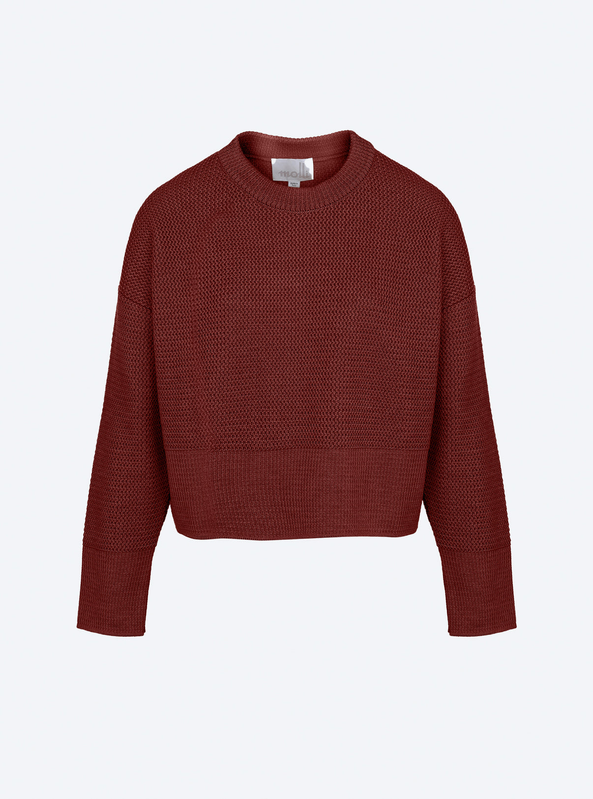 Pull court en maille ondulée - Molli