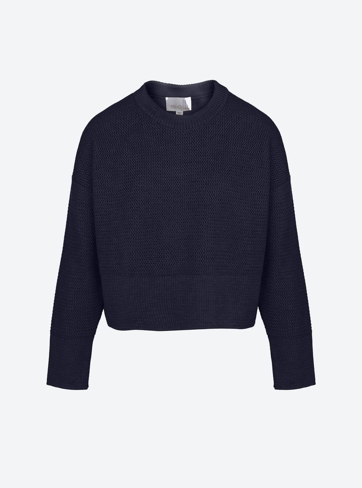 Pull court en maille ondulée - Molli