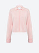 knit shirt with thin stripes