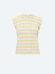 top in a mini origami knit