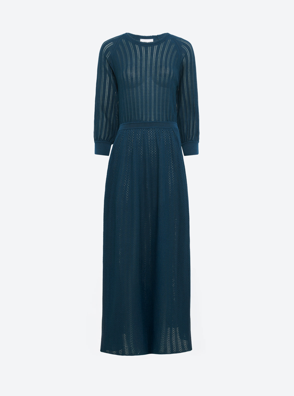 Robe légère maille pointelle Blueberry - Molli