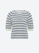 top maille pointelle