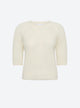 top maille pointelle