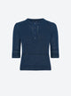 top in a delicate crochet knit