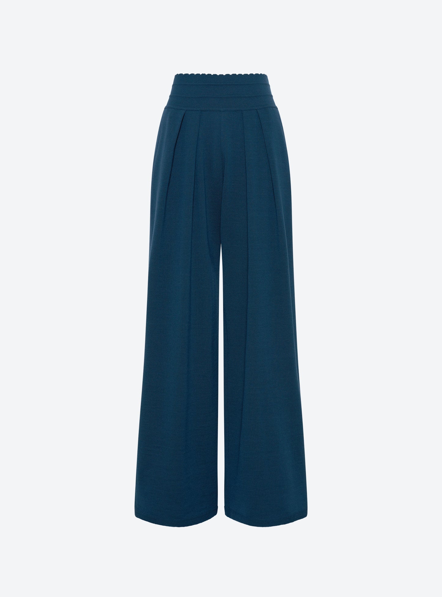 Pantalon fluide maille fine jersey Blueberry - Molli