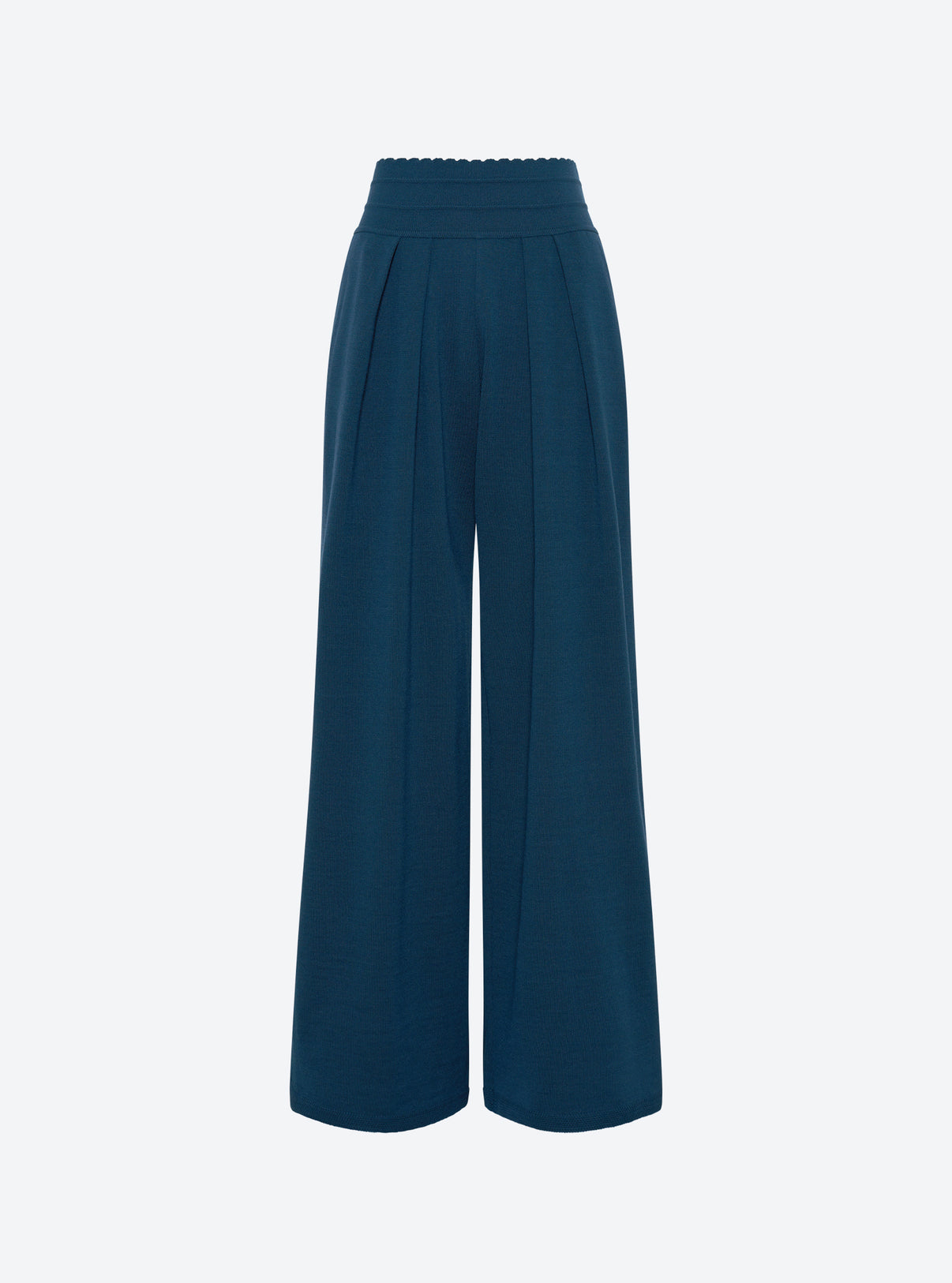 Pantalon fluide maille fine jersey Blueberry - Molli