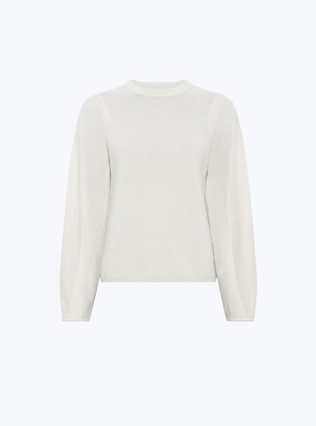 pull court maille damier - Image principale