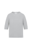 top fin maille manches coudes