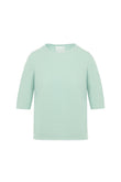 top fin maille manches coudes