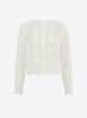 cardigan doux maille trèfle