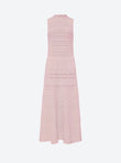 long rick-rack knit dress