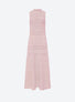 robe longue maille croquet rose doux - Molli_packshot