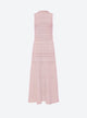 long rick-rack knit dress