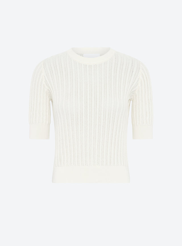 top fin maille ajourée - Image principale