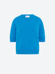 elbow-length sleeves top
