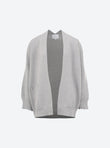 cardigan with smocked cuffs