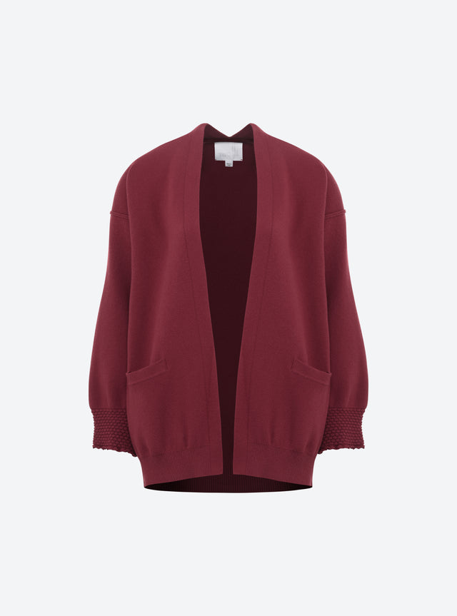 Cardigan finitions smockées - Image principale