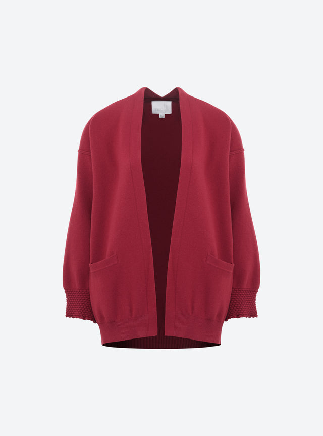 cardigan finitions smockées - Image principale