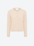 wicker knit cardigan