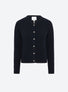 Cardigan en maille de luxe Molli - Cardigan maille cannage nuit