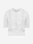 top maille trèfle