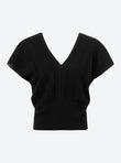 top V maille chevron