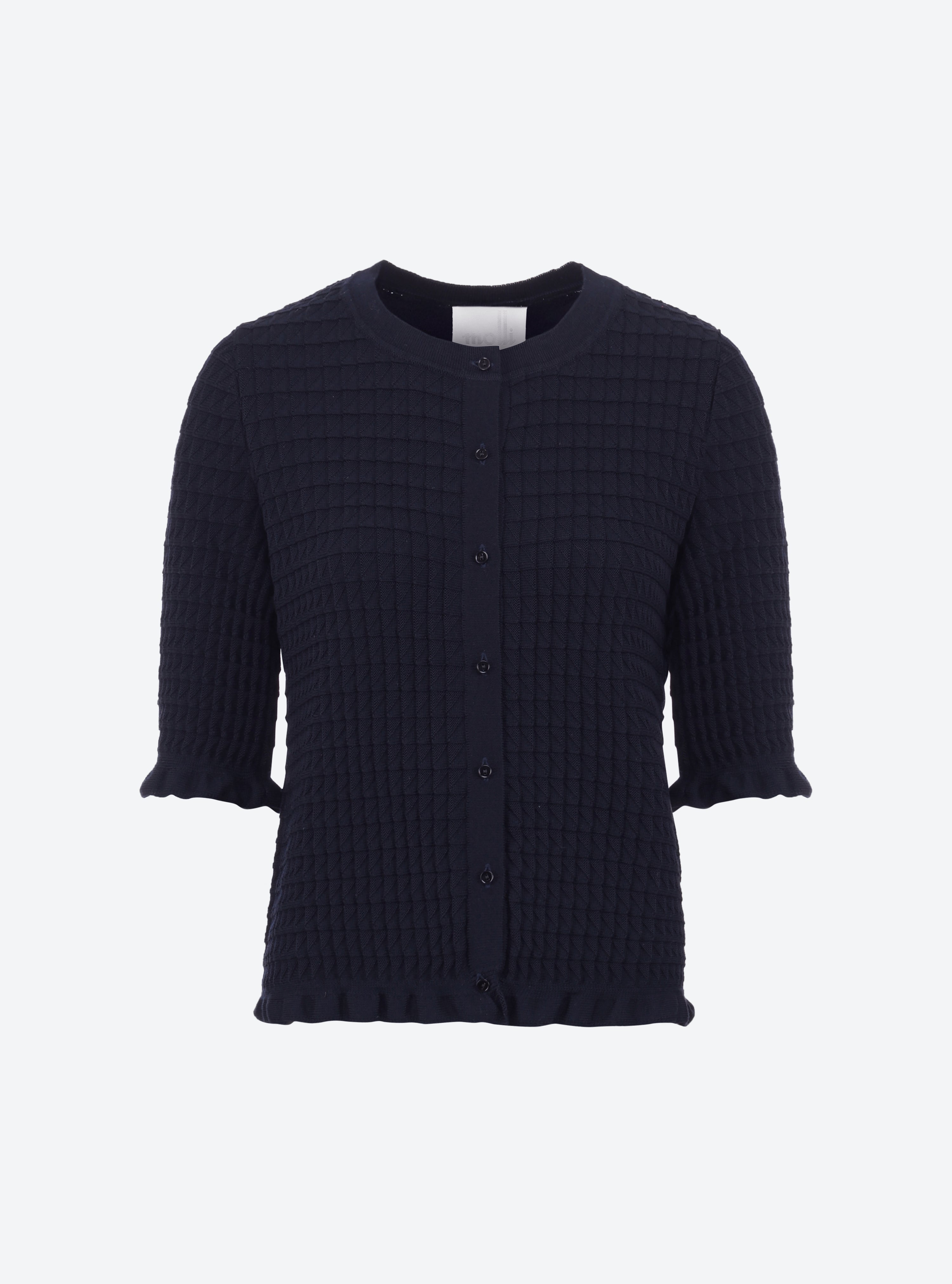 Cardigan maille origami nuit - Molli