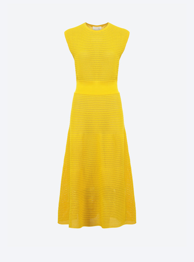 robe longue maille pointelle - Image principale