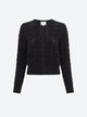 Cardigan maille trèfle