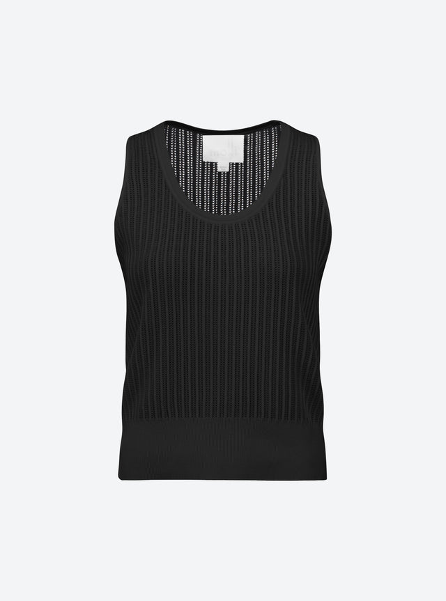 débardeur maille pointelle - Image principale