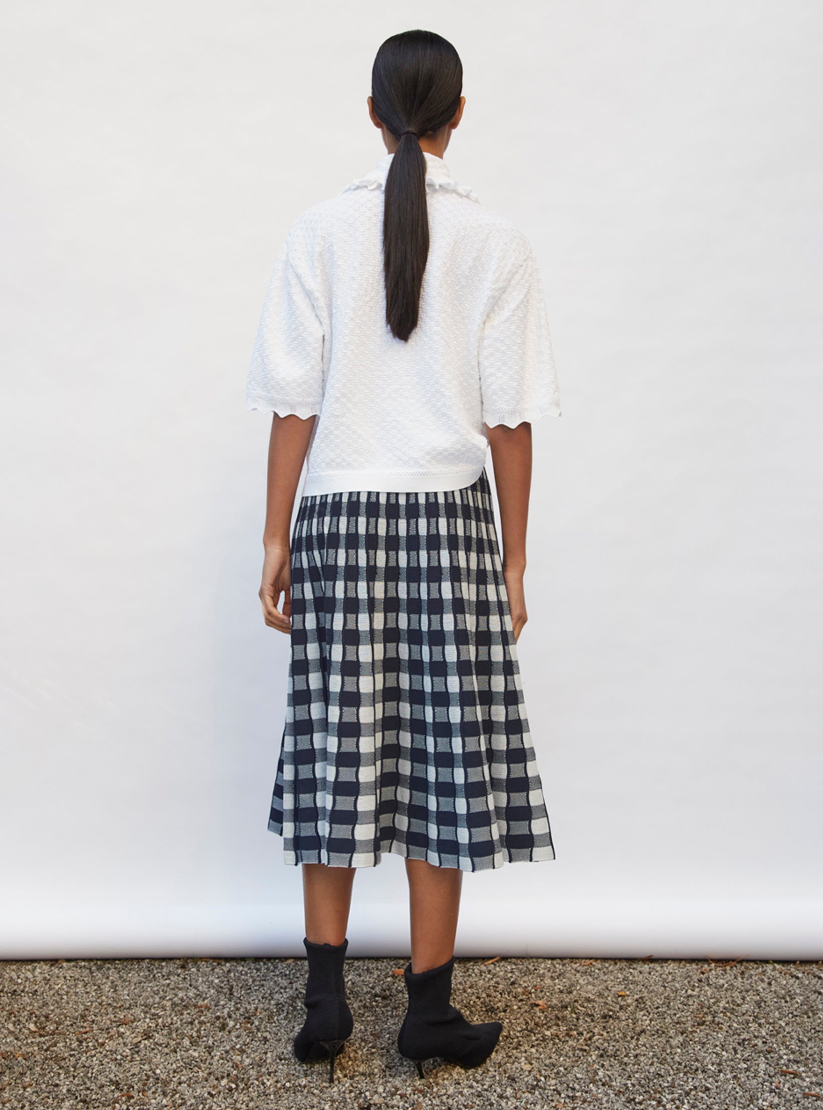 Chemise en maille couture Molli - Vêtement femme luxe