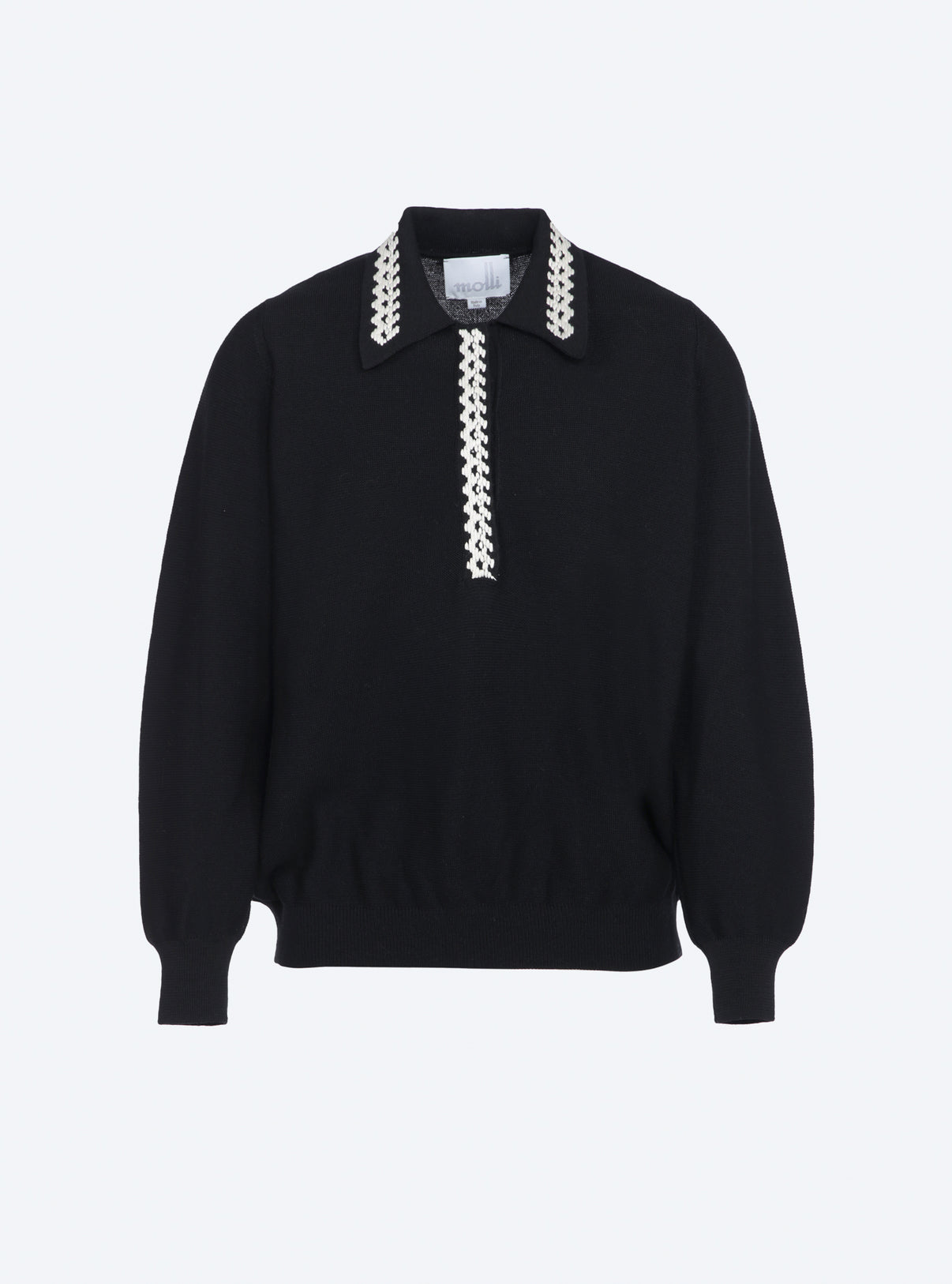 Chemisier col brodé - Molli