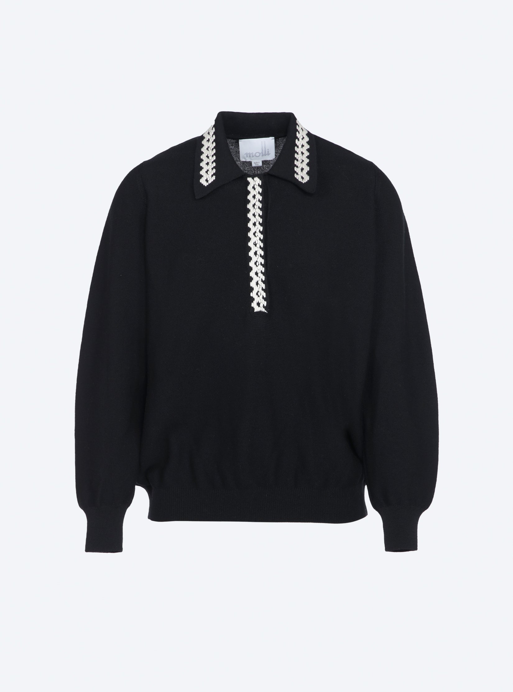 Chemisier col brodé - Molli