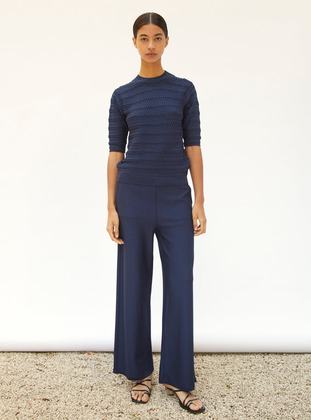 pantalon luxueux à taille haute - Image principale