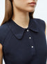 Tops de luxe femme - Top à petit col point de riz