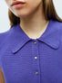 Tops de luxe femme - Top à petit col point de riz