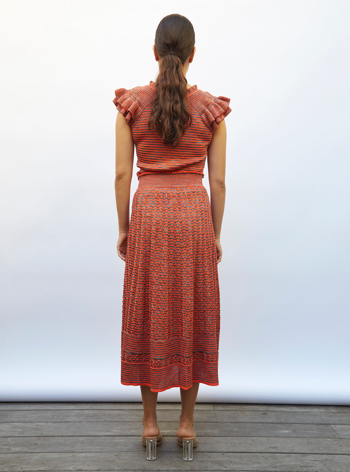 Top en maille papier marbre - Molli