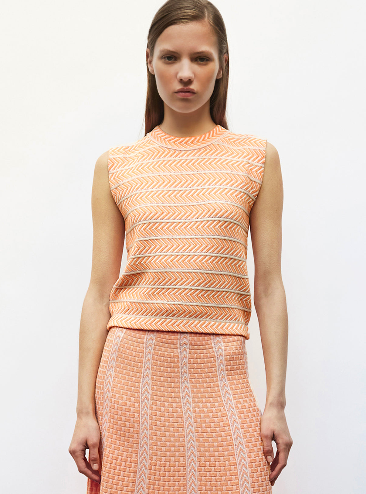Top en maille panier tressé - Tops de luxe