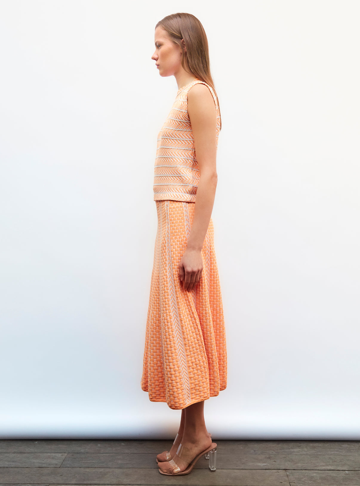 Top en maille panier tressé - Vêtement de luxe femme