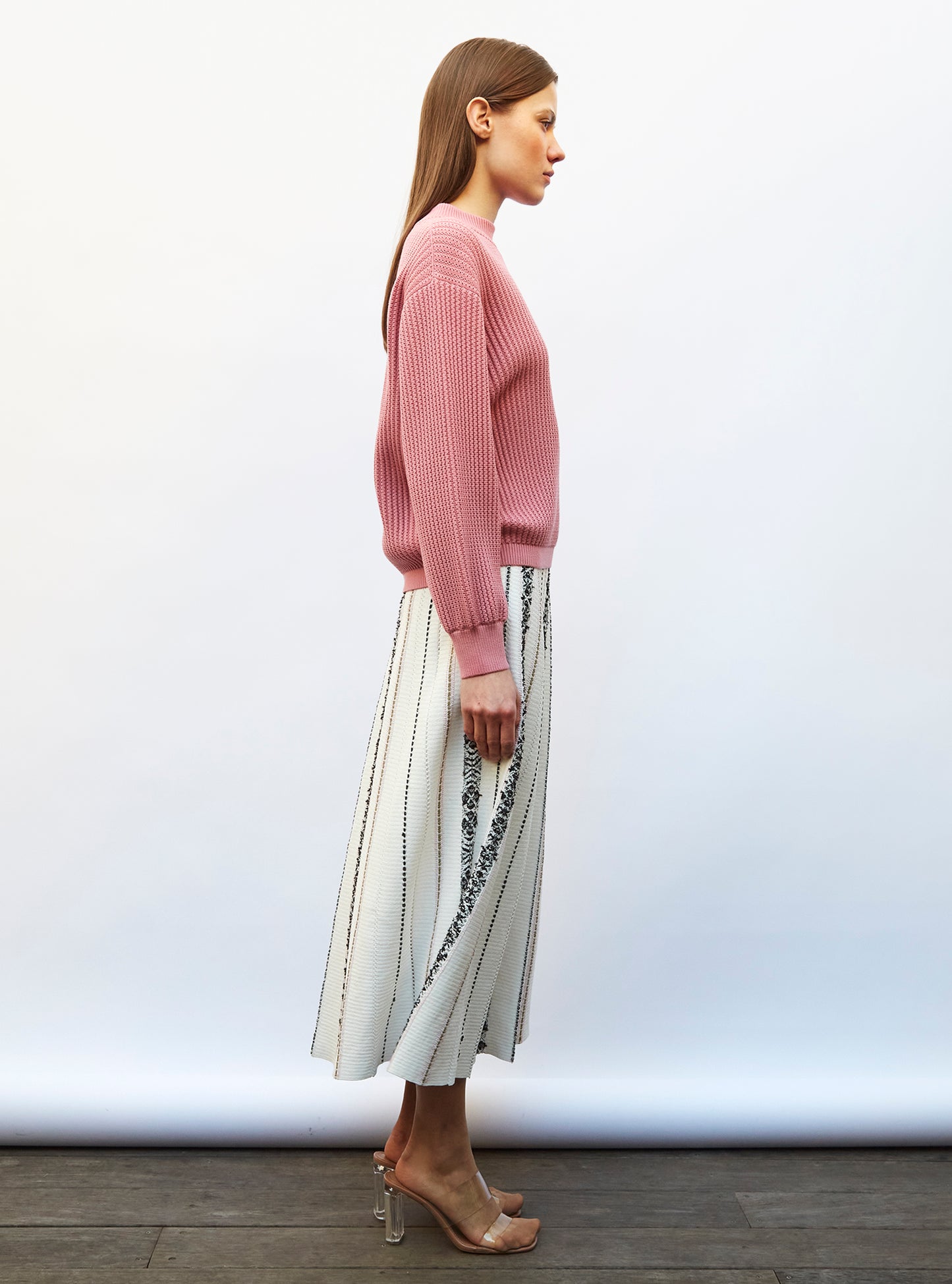 Sweater en maille torsade - Tops de luxe
