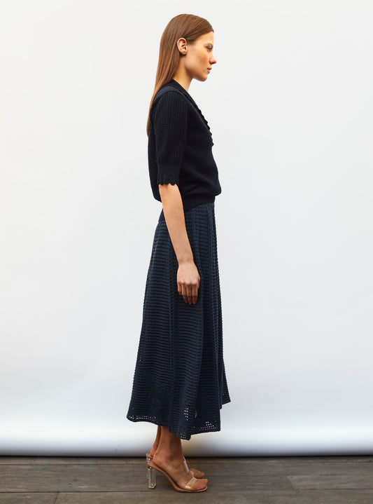 romantic top with v-neckline
