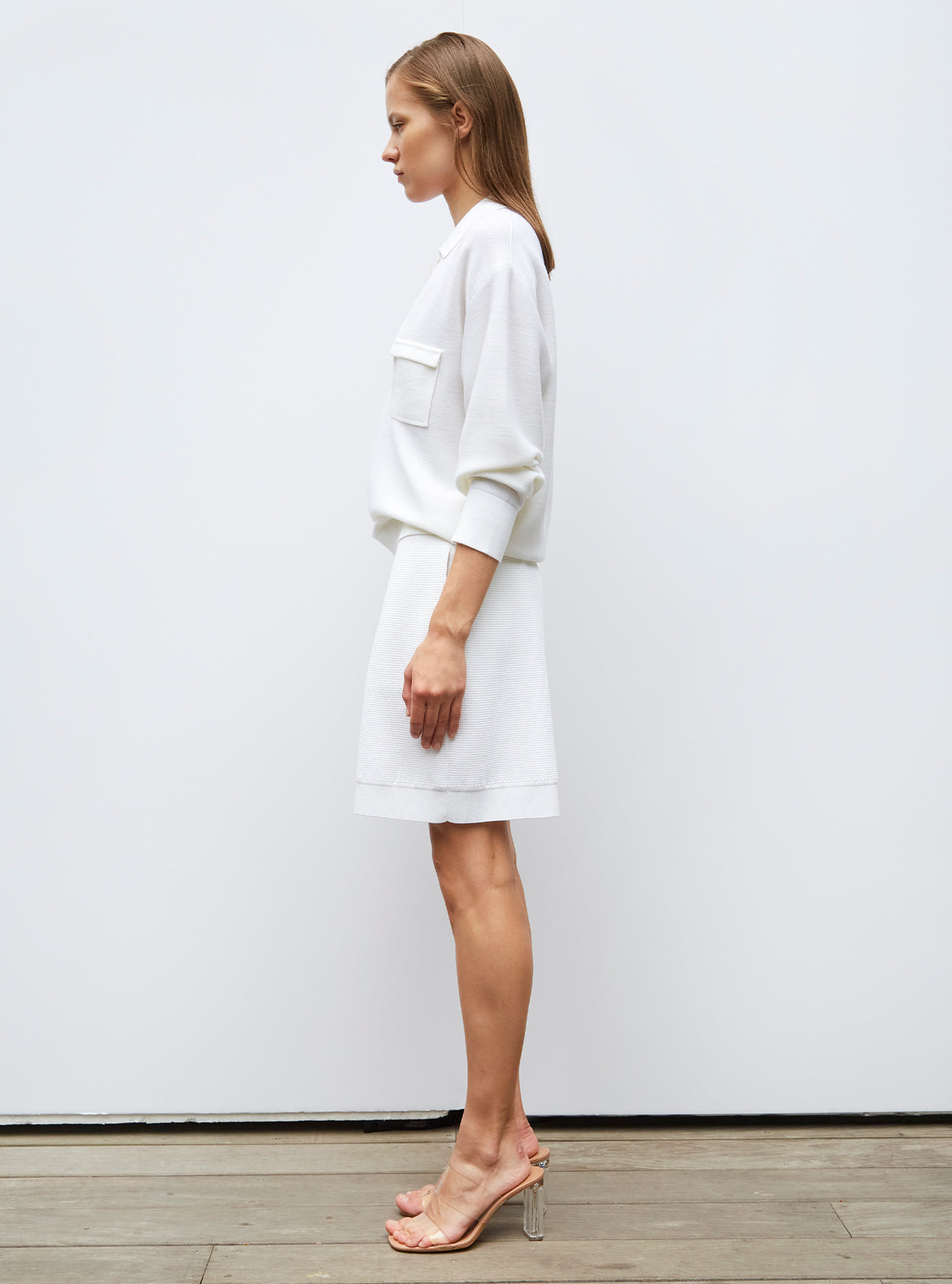 Chemise en maille col gansé - Chemises de luxe